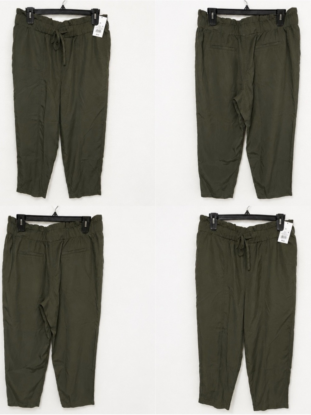 Women’s Green Drawstring Casual Pants New with tag size XL